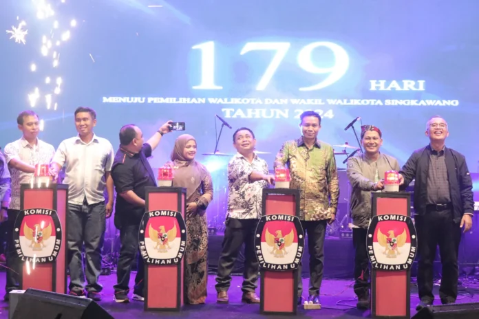 KPU Singkawang Luncurkan Pemilihan Wali Kota dan Wakil Wali Kota Singkawang 2024