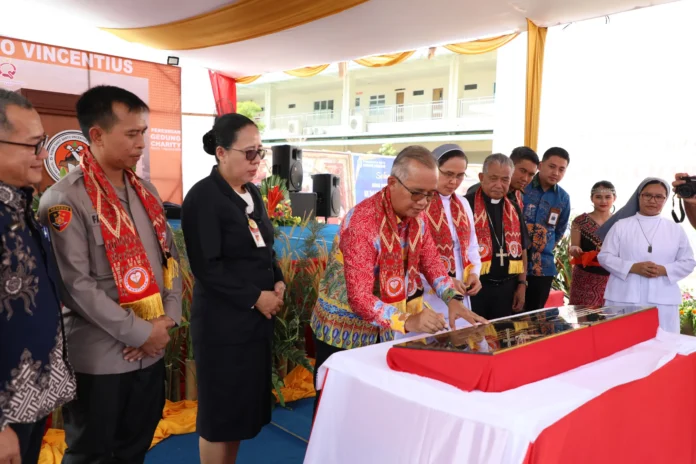 Peresmian Gedung Charity RS Santo Vincentius Singkawang