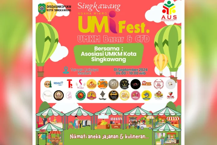 46 Stand UMKM Singkawang Siap Ramaikan UMI Fest