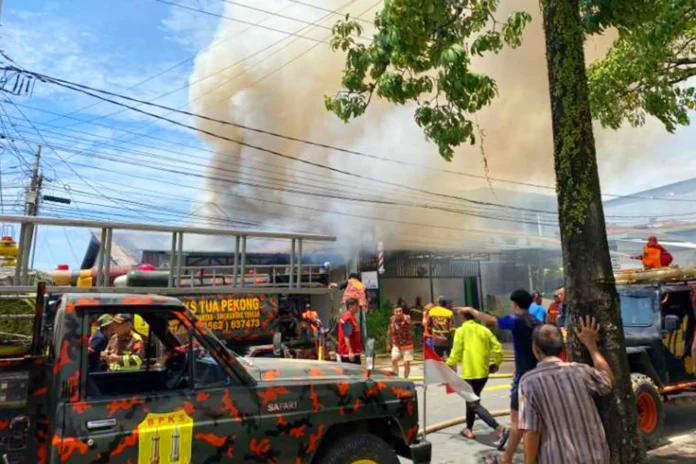 3 Rumah Terbakar di Singkawang, Tidak Ada Korban Jiwa