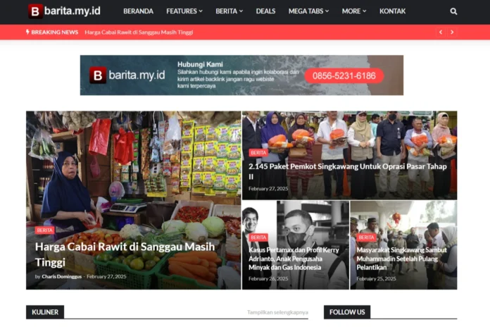 Barita Platform Berita Edukatif Bagian Dari Kalbar Sepekan