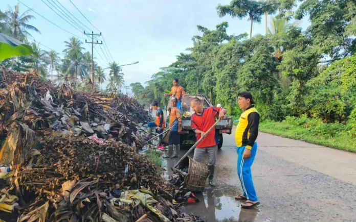 Masih Ada, Oknum Buang Sampah Sembarangan di Luar TPS