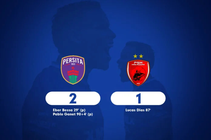 Persita vs PSM Makasar: Pendekar Cisadane Menang Tipis