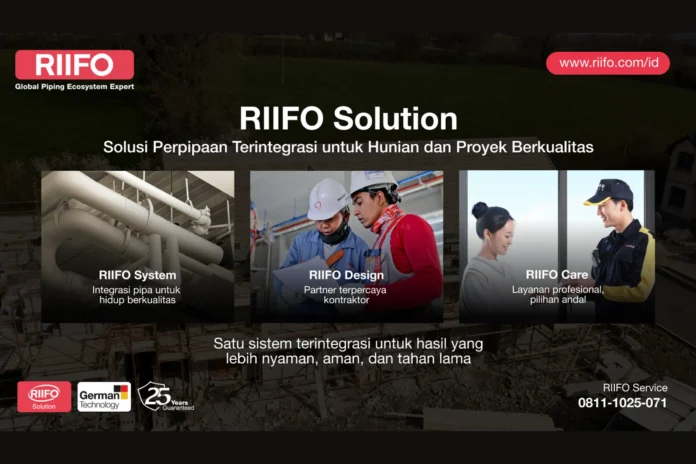 RIIFO Indonesia Memperkenalkan RIIFO Design & RIIFO Care, Solusi Inovatif untuk Industri Perpipaan