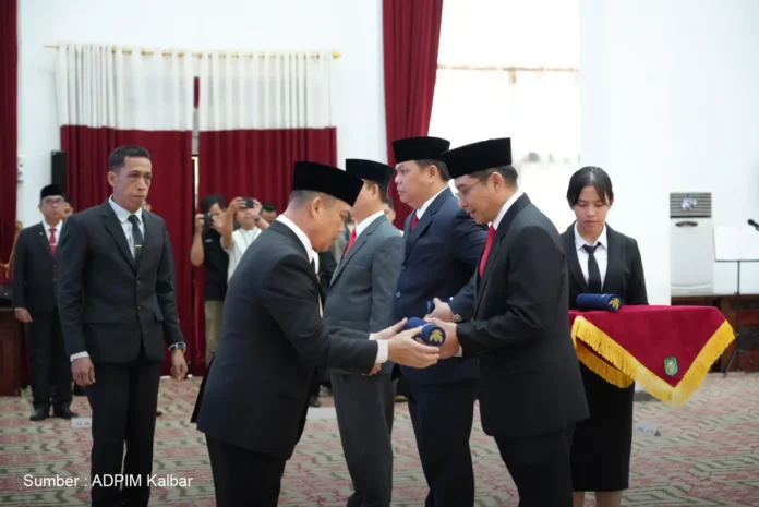 Daftar 26 Pejabat Eselon II Kalbar yang Dilantik