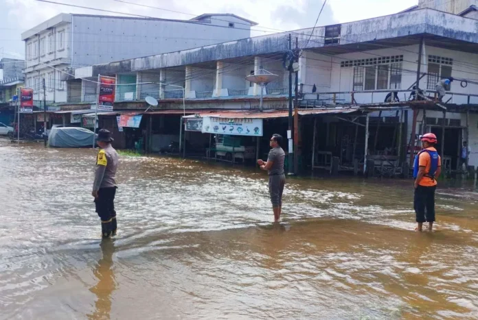 Cek Debit Air Disejumlah Titik Rawan Banjir di Ketapang
