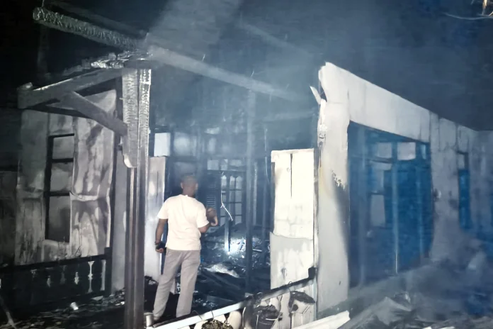 Kebakaran Rumah di Kauman 50 Menit Padam