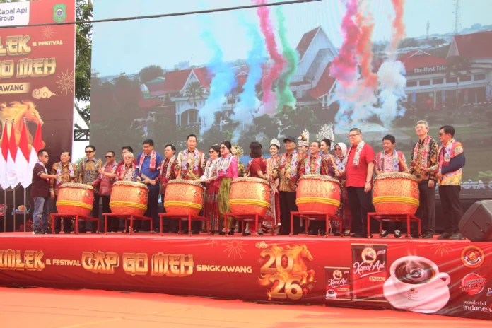 Cap Go Meh Singkawang 2026 Dibuka Oleh Wakil Ketua MPR RI