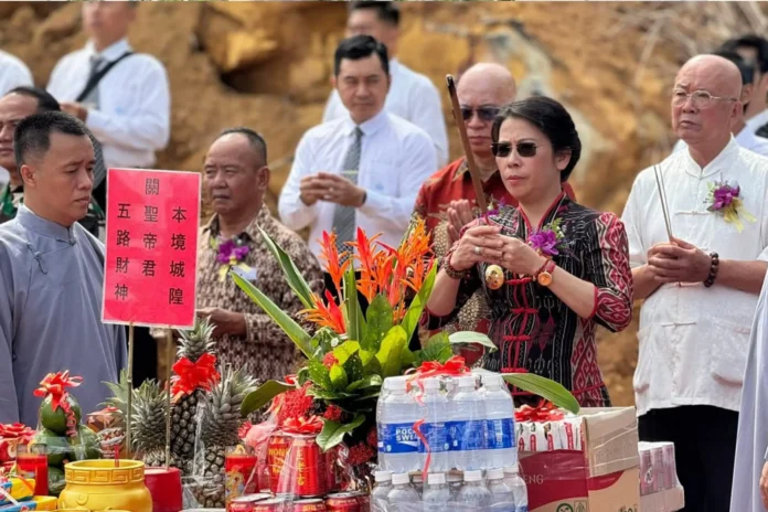 Peletakan Batu Pertama Vihara Yao De Fo Yuan di Kaliasin
