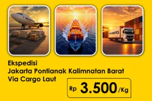 Ekspedisi Jakarta Pontianak via Kapal Laut untuk Pengiriman Barang Lebih Efisien