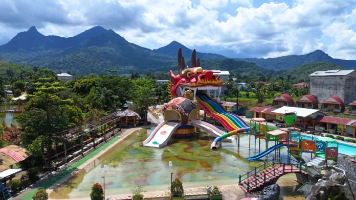 Taman Cinta Singkawang Ada Kolam Renang, Waterboom, Spot Foto dan Taman