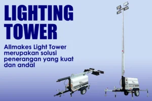 Penggunaan Tower Lamp Portable Membantu Penerangan Area Kerja Lebih Optimal pada Malam Hari